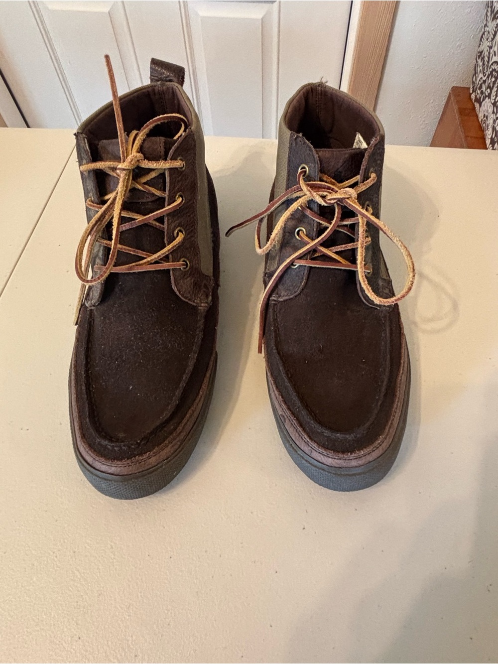 Polo by Ralph Lauren Men's Dark Brown Suede Chukka Boots 13D